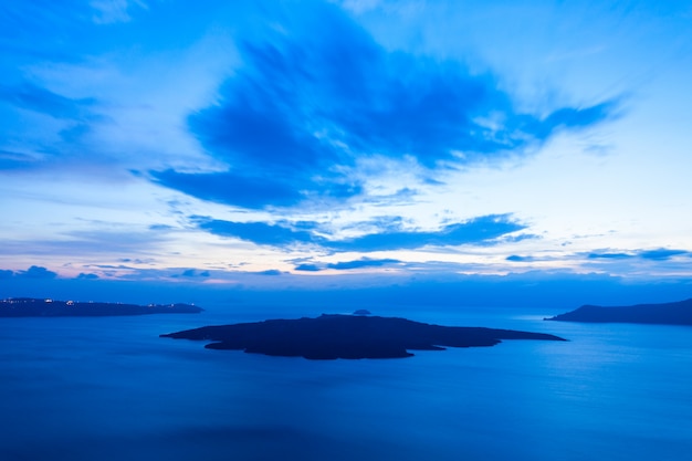 Vulcão de santorini