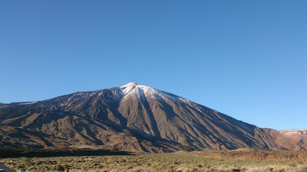 Foto vulcão do monte teide, em tenerife