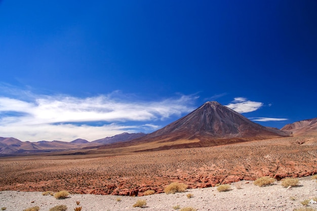 Vulcão Licancabur na Bolívia