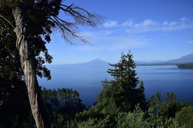 Vulcão Osorno e lago Llanquihue Parque Puerto Varas Chile