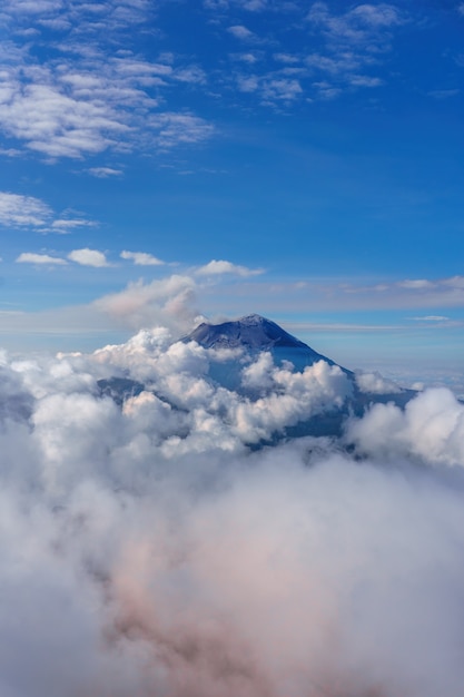 Vulcão Popocatepetl em Puebla México