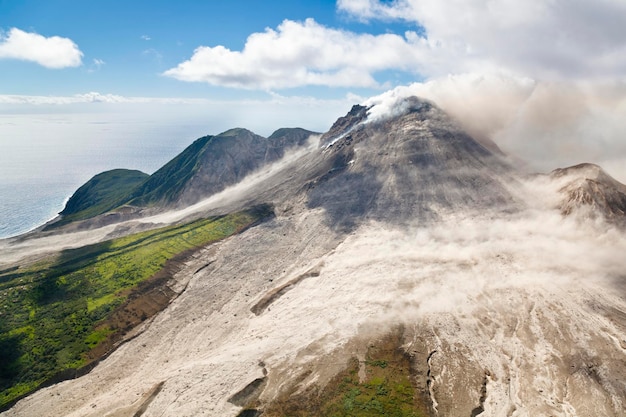 Vulcão Soufrière Hills Montserrat