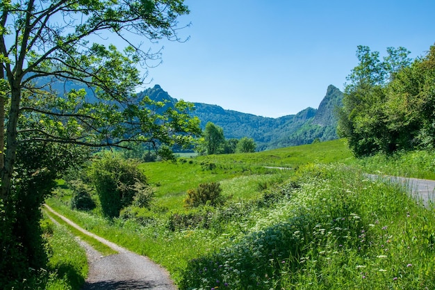 Vulkanische Landschaft der Auvergne