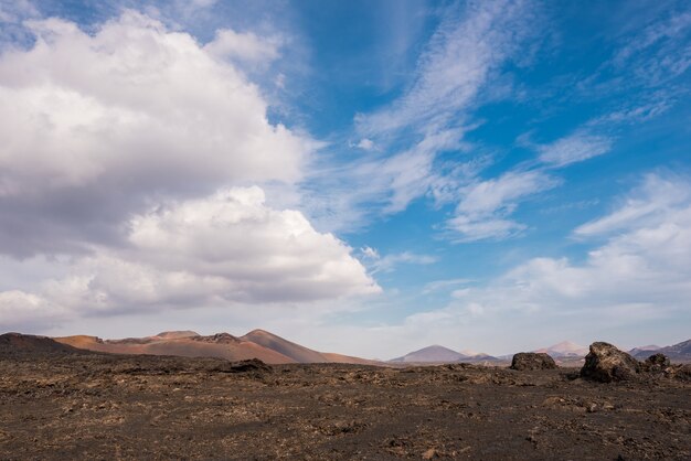 Vulkanischer Nationalpark Timanfaya in Lanzarote