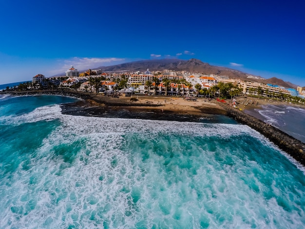 vVew desde el aire, océano, Tenerife