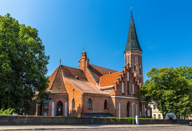 Foto vytautas die große kirche in kaunas, litauen