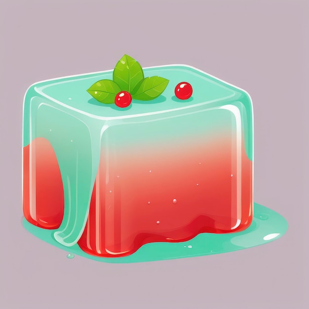 Wackelpudding-Illustration