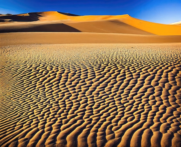 Foto wadi irannovember areia areias nacionais deserto pôr do sol com listras vermelhas