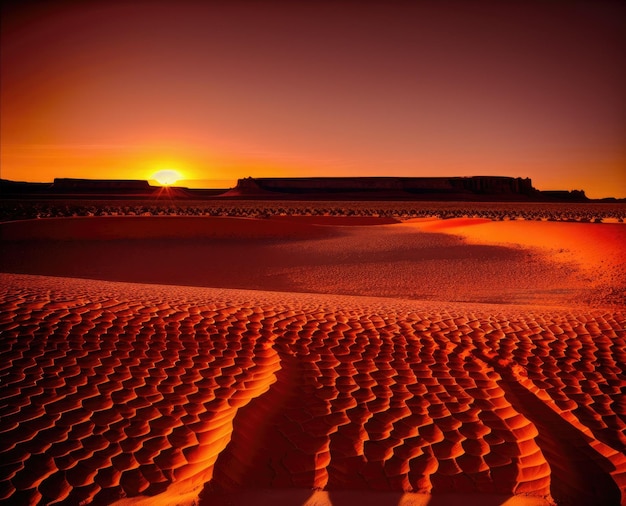 wadi irannovember sand national sands wüste sonnenuntergang mit roten streifen