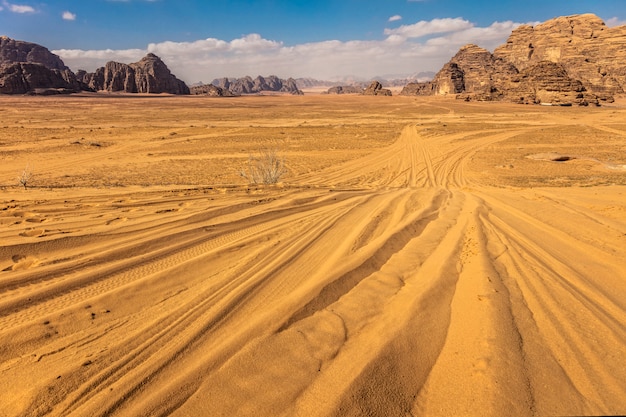 Wadi rum desert em jordan