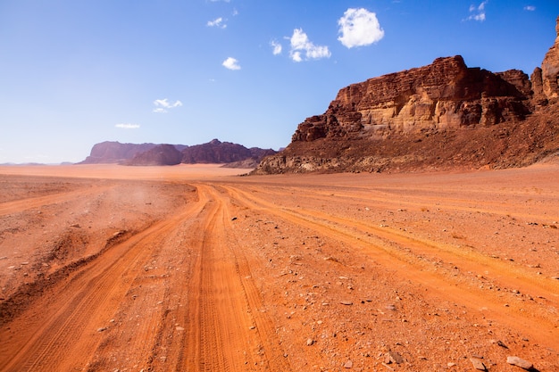 Wadi Rum Wüste in Jordanien