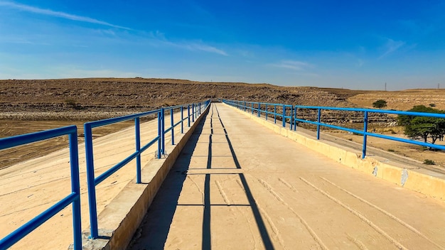 Wadi Salbukh Dam em Riad, Arábia Saudita