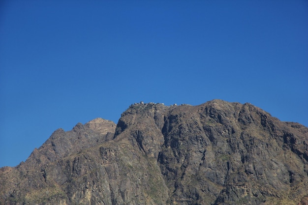 Wadi Sara en las montañas Yemen