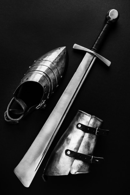 Waffen und Rüstungen für historische Schlachten