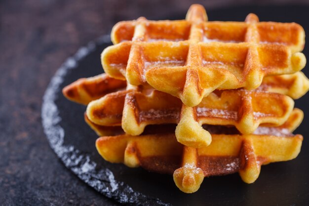 Waffles belgas