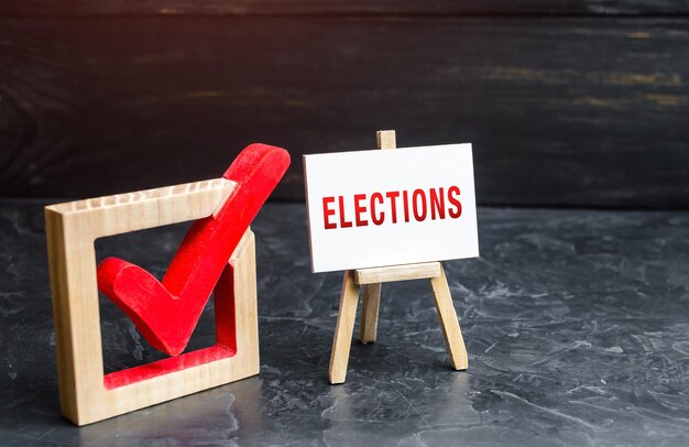 Wahlen und Stimmen Tick Wahlkampf für die Wahl zum Parlament oder zur Präsidentschaftswahl Vorhersage und Verhinderung von Fälschungen Öffentliche Umfrage Checkbox Referendum Gesetzgebung Genehmigung