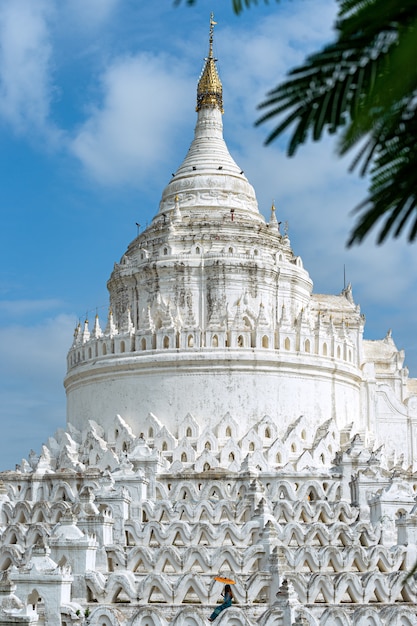 Wahrzeichen der Mya Thein Tan Pagode in Bagan, Myanmar