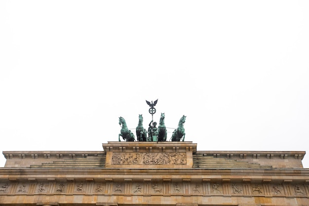 Wahrzeichen von Berlin, Deutschland, Brandenburgs Triumphbogen