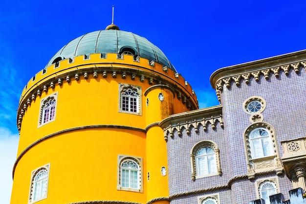 Wahrzeichen von Sintra, Portugal Pena-Palast