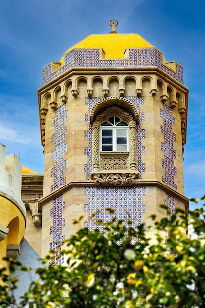 Wahrzeichen von Sintra, Portugal Pena-Palast