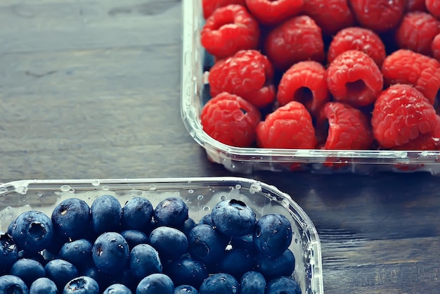 Waldbeeren, Blaubeerdessert