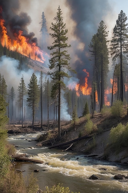 Waldbrände und ihre Folgen für die Natur