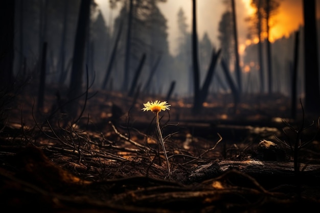 Waldfeuer Waldfeuer verschlingt Wälder Feuer breitet sich wild aus