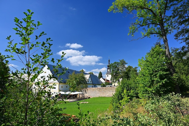 Wallfahrtskirche St. Jan Nepomucky auf Zelena hora Tschechische Republik Zdar nad Sazavou