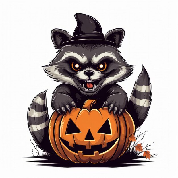 Foto wallpaer de abóbora de halloween