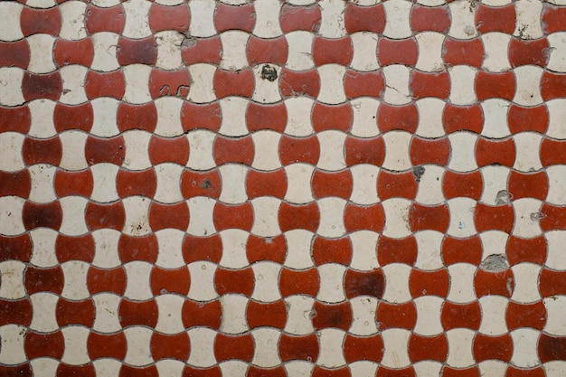 Wand mit altem Mosaik. Hintergrund für die Gestaltung. Foto in hoher Qualität