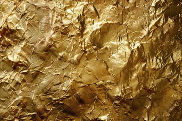 Wand mit goldener Textur