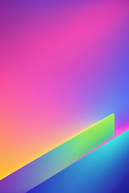 Wand mit Neonlichtgradient-Hintergrund