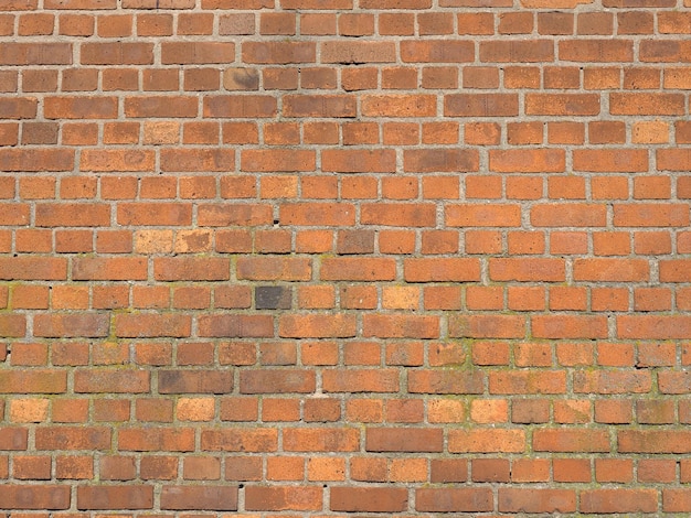 Wandbeschaffenheitshintergrund des roten Backsteins des industriellen Stils