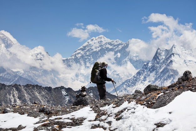 Wanderung im Himalaya