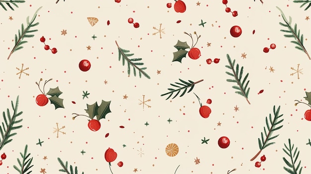 Wandtapeten im Weihnachtsstil