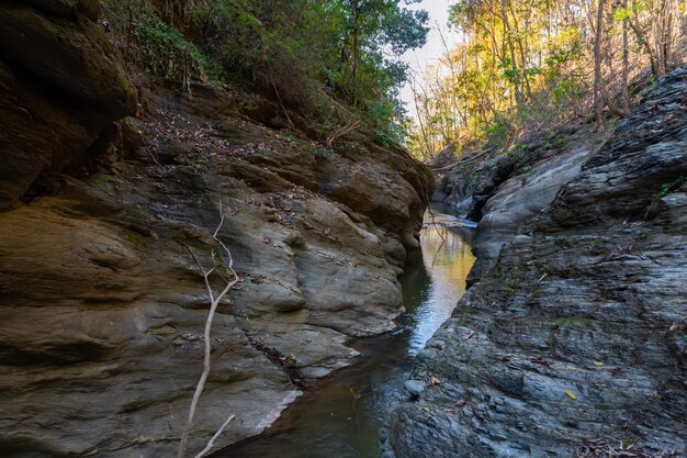 Wang Sila Lang Grand Canyon, distrito de Pua, Nan na Tailândia