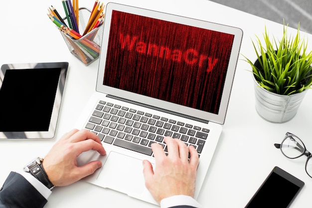 WannaCry-Ransomware auf dem Computer