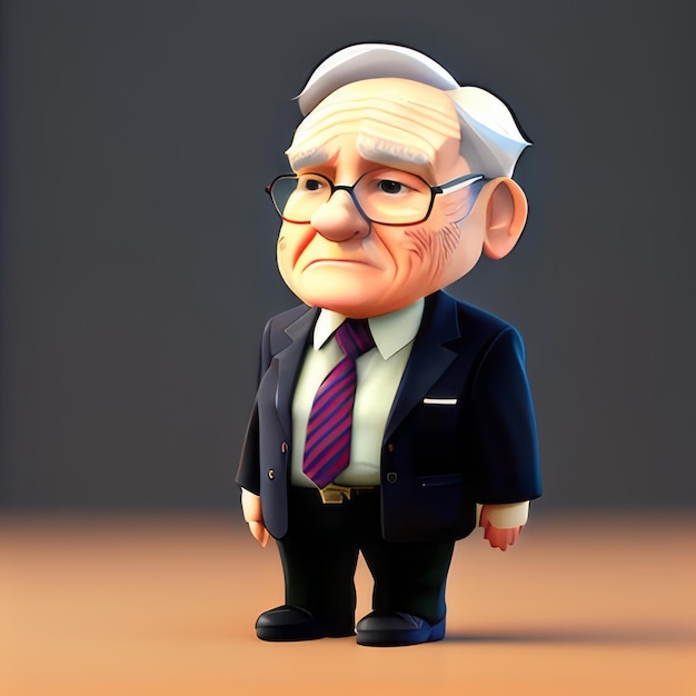 Warren Buffett sorridente