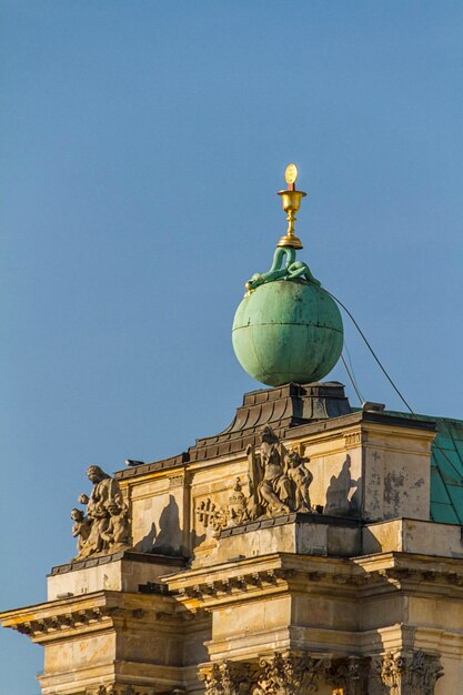 Warschau Polen Karmeliterkirche an der berühmten Straße Krakowskie Przedmiescie neoklassizistische Architektur