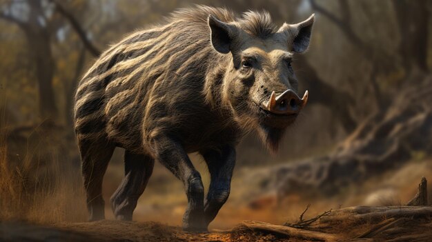 Warthog na vida selvagem