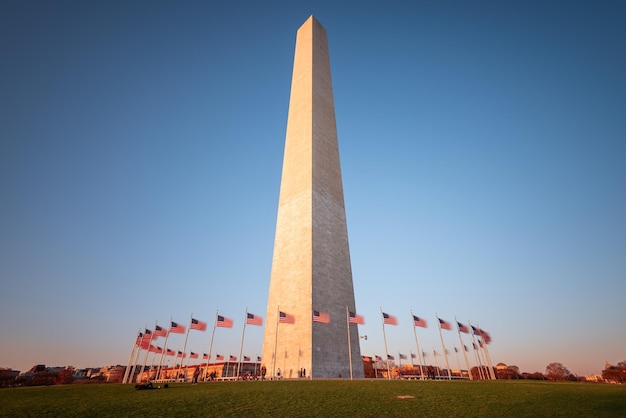 Washington D.C. USA am Washington Monument