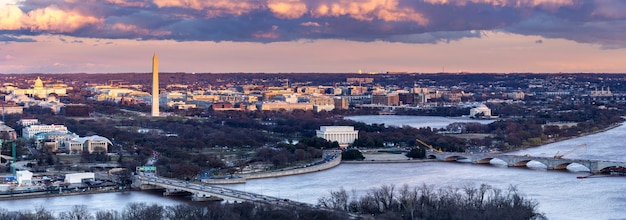 Washington DC Sonnenuntergang