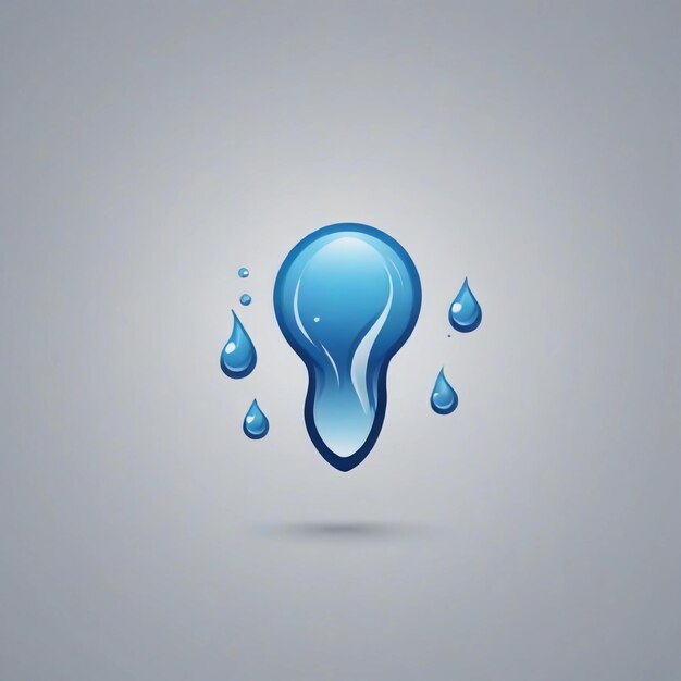 Wasser-Design-Logo Wasser-Illustration Wasser-Vektor