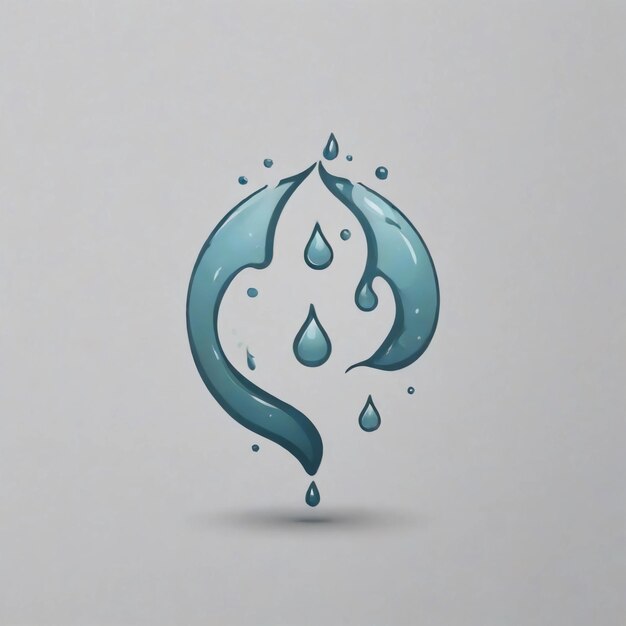 Wasser-Design-Logo Wasser-Illustration Wasser-Vektor