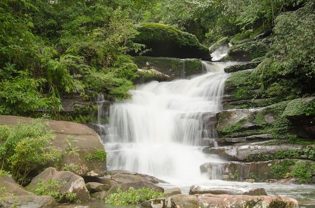 Wasser fallen tat-kham. Ban-Phaeng. Nakhon Phanom, Thailand