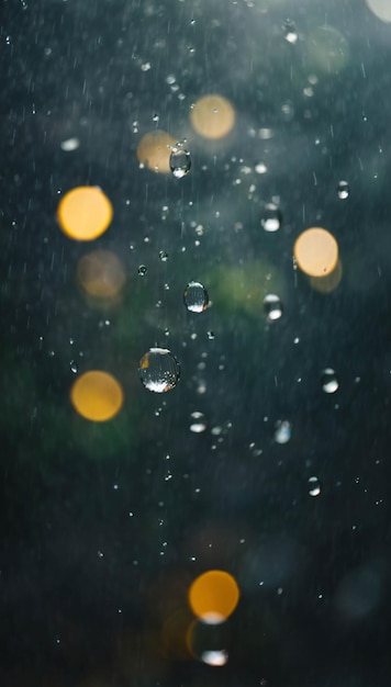 Foto wasser in regnerischen tagen auf der straße, dramatische szene aus nächster nähe, feuchtes städtisches foto