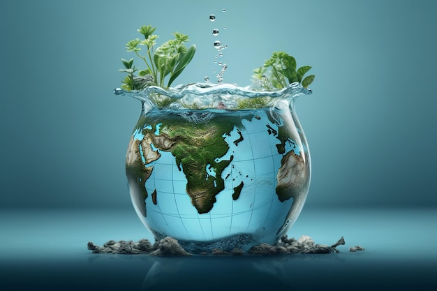 Wasser sparen und die Umwelt bewahren