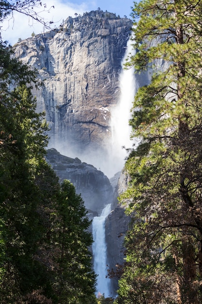 Wasserfälle im Yosemite-Nationalpark, Kalifornien