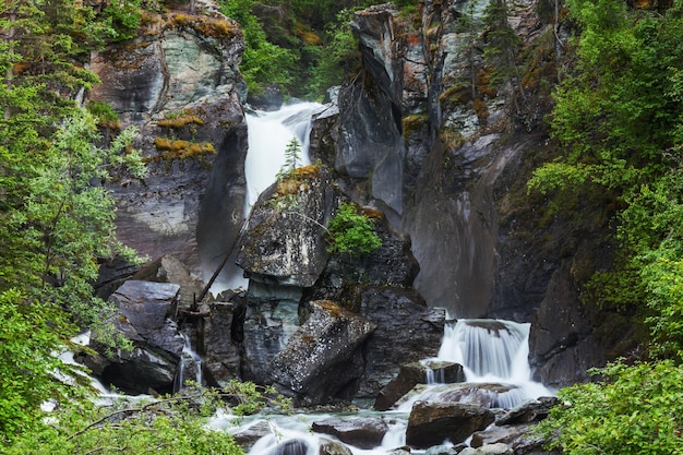 Wasserfall auf Alaska