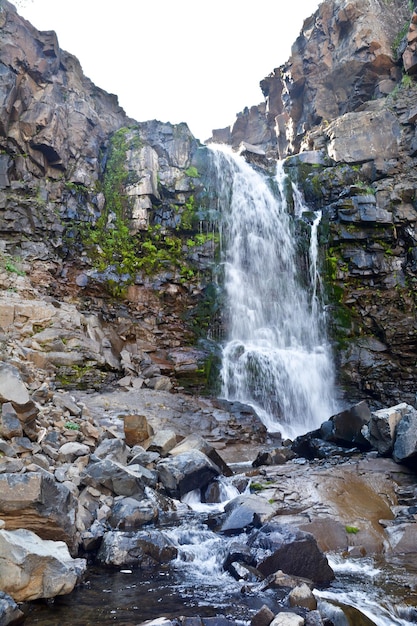 Wasserfall auf der Putorana-Hochebene